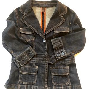 Stretch denim Ann Taylor jacket.